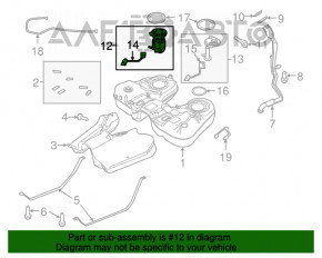 Pompă de combustibil Ford Explorer 13-19 3.5