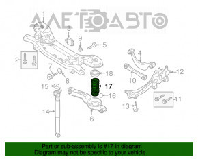 Arc spate stânga Mazda3 MPS 09-13