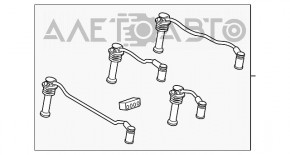 Высоковольтные провода Ford Fiesta 11-19 1.6 4 шт