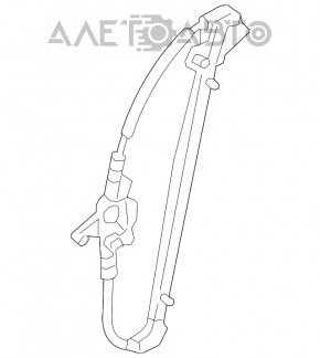 Geam electric cu motor fata dreapta Mazda 3 14-18 BM