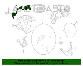 Volane cu padele pentru Mazda 3 14-18 BM