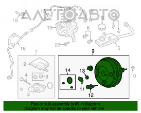 Amplificator de vid Ford C-max MK2 13-18