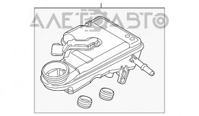 Бачок ГТЦ Ford Focus mk3 11-18 АКПП