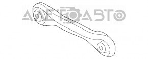 Maneta transversală spate stânga Ford Focus mk3 11-18, silentblocurile trebuie înlocuite.