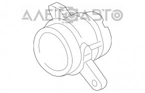 Corpul debitmetrului de aer Ford Focus mk3 11-18 2.0