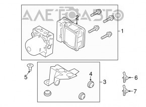 ABS ABS Ford Focus mk3 11-14