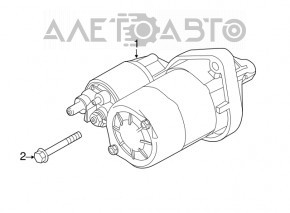 Стартер Ford Focus mk3 15-18 рест 1.0T