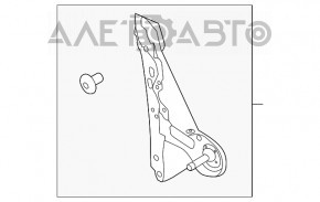 Ridicator de geamuri manual spate dreapta Ford Focus mk3 11-18