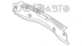 Capacul portbagajului Ford Focus mk3 11-18 5d este uzat.