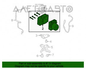 ABS ABS Ford Fiesta 11-19