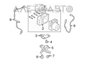 ABS ABS Ford Fiesta 11-19