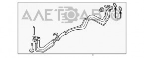 Bobina de aer condiționat a doua a încălzitorului-condensator Ford Edge 15-18 2.0T