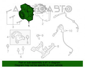 ABS АБС Lincoln MKZ 14-16 2.0, 3.7