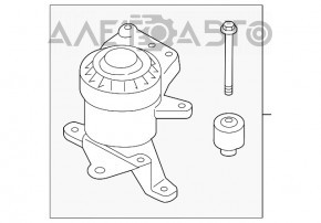 Подушка двигателя правая Ford Fusion mk5 13-16 2.0Т