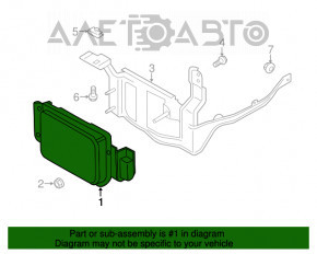 Radar de croazieră Lincoln MKZ 13-16