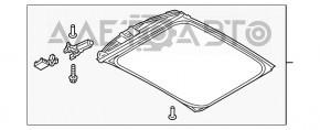 Шторка люка Ford C-max MK2 13-18 панорамы