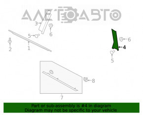 Capac usa spate stanga Lincoln MKZ 13-20