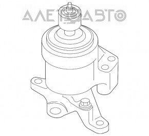 Pernele motorului drept Ford Edge 15-18 3.5 nou OEM original