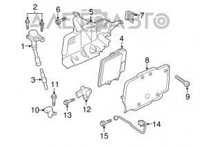 Bobina de aprindere Ford Fusion mk5 13-20 1.5T