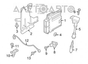 Modulul ECU al motorului Ford Fusion mk5 13-20 1.5T