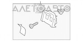 Mâner capac portbagaj Ford Fusion mk5 13-20 intern, tip 1