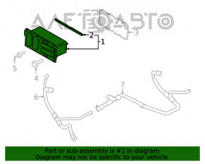 Интеркулер теплообменник Ford Fusion mk5 13-20 1.5T