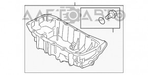 Palet de ulei Ford Fusion mk5 13-14 1.6T 1.5T