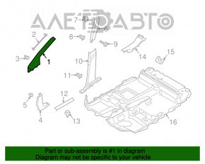 Capacul amortizorului din față dreapta Ford Transit Connect MK2 13- present