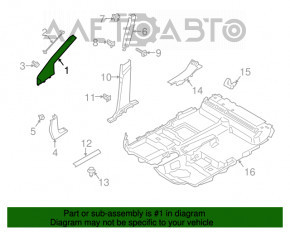 Capacul amortizorului frontal stânga Ford Transit Connect MK2 13- present