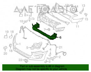 Amplificatorul de bara fata Ford Transit Connect MK2 13-