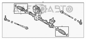 Bară de direcție Ford Flex 13-19 cu asistență electrică (EPS)