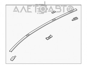 Capota stângă a acoperișului Mazda CX-7 06-09