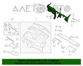 Tubul de admisie a aerului pentru Mazda CX-7 06-09