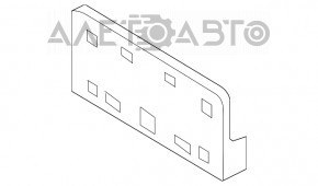 Площадка номерного знака передний Mazda CX-7 06-09