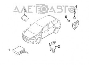 Blocul de confort BCM Mazda CX-7 06-09