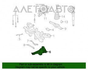 Capac spate stânga Mazda CX-7 06-09