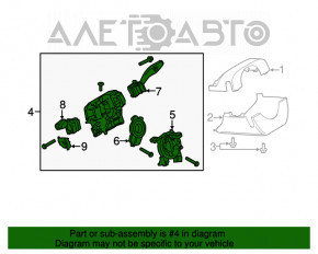 Comutatoarele de pe volan pentru chitara asamblate Lincoln MKC 15-