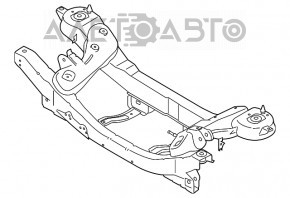 Bara spate Lincoln MKC 15- FWD