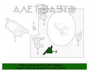 Кнопки управления на руле правое Ford Escape MK3 17-19 рест