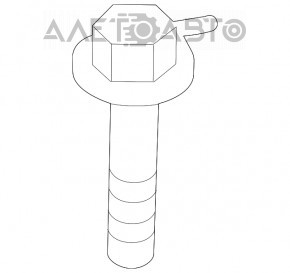 Suport radiator stânga sus Ford Edge 15- nou OEM original