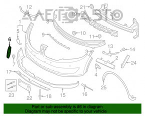 Emblema de pe bara din față a Lincoln MKX 16- pentru cameră