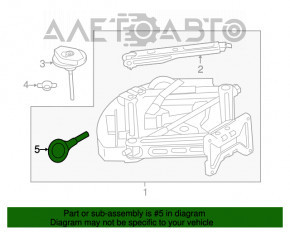 Буксировочный крюк Ford Explorer 16-19