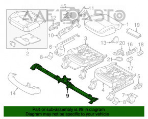 Кронштейн передних седений Ford Explorer 11-19