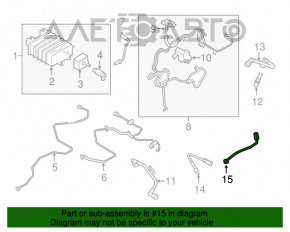 Лямбда-зонд задний второй Ford Edge 15-18 2.7T