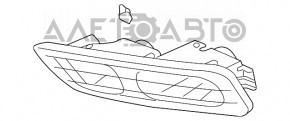 Противотуманная фара птф левая Acura MDX 07-13 новый неоригинал