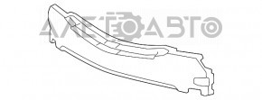 Absorbantul de bara fata pentru Chevrolet Equinox 10-15, nou, aftermarket.