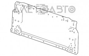 Televizor radiator Chrysler 200 15-17 panou metalic nou neoriginal.