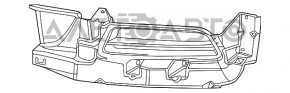 Capacul farului de ceață față stânga Dodge Charger 15-20, nou, neoriginal