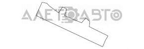 Suportul de bara fata stanga pentru Ford Focus mk3 11-18, nou, neoriginal