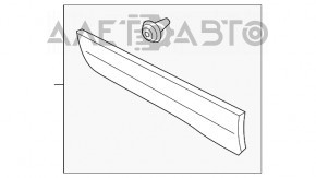 Capac usa inferioara spate dreapta Ford Escape MK3 13-19 structura noua neoriginala